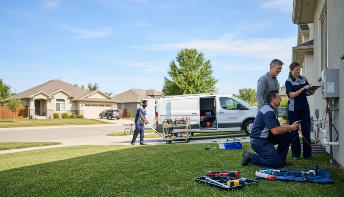 Tankless water heater service in Quakake, PA